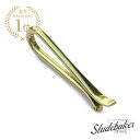 STUDEBAKER METALS スチュードベーカーメタル 【 CHAMPION TIE BAR POLISHED ( Brass ) チャンピオン タイバー ポリッシュ ブラス 】[ 正規品 ] ネクタイピン フォーマル ゴールド 鏡面仕上げ 真鍮 金 ギフト プレゼント ユニセックス メンズ レディース