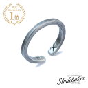 STUDEBAKER METALS X`[hx[J[^ y Classic Cuff Ring ( Sterling Silver / Work Patina ) / NVbN Jt O Vo[ z[ Ki ] w t[TCY jZbNX 925 yA v[g jZbNX Y fB[X