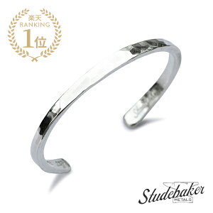 STUDEBAKER METALS スチュードベーカーメタル 【 WORKSHOP CUFF ( STERLING SILVER / POLISHD ) ワークショップカフ バングル シルバー ポリッシュド 】[ 正規品 ] ブレスレット 銀 ユニセックス プレゼント メンズ レディース 人気 【 送料無料 】