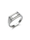 ON THE SUNNY SIDE OF THE STREET オン ザ サニー サイド オブ ザ ストリート 【 Engraved Rectangle Ring 910-370R イングレイブド レクタングル リング 】[ 正規品 ] シルバー 銀 指輪 プレゼント【 送料無料 】