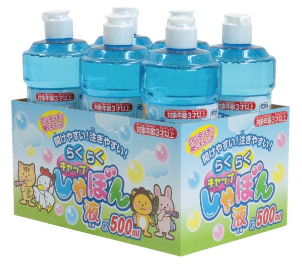 楽々キャップしゃぼん液500ml 14580