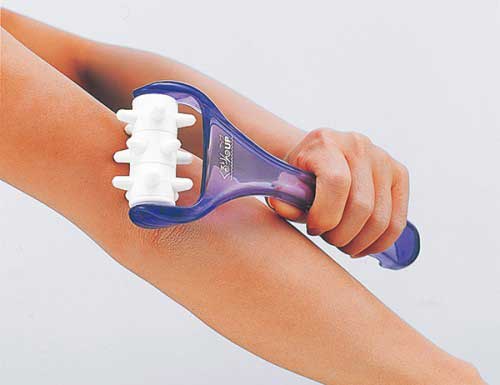 ローラーマッサージ　くるりんアップ