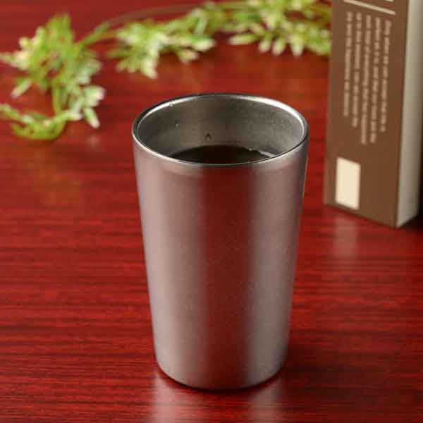 Rakuten - チタン二重タンブラー 350ml DH073