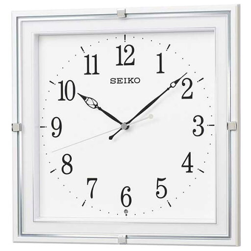 【SEIKO】セイコー 電波掛時計スタンダード KX232W 【SEIKO】セイコー 電波掛時計スタンダード KX232W
