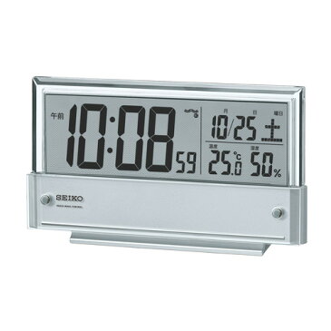 【SEIKO】セイコー デジタル電波時計（温度・湿度表示つき）SQ773S