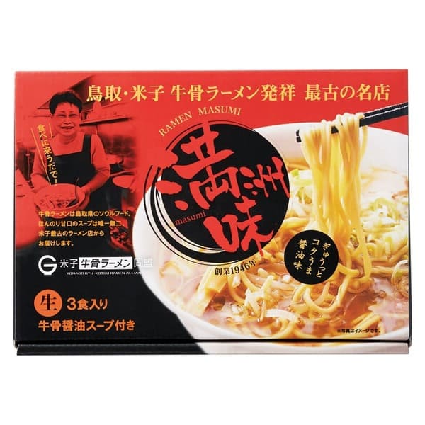 鳥取・牛骨ラーメン 満洲味 PB-186