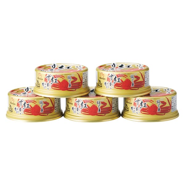 マルヤ水産 紅ずわいがに缶詰セット
