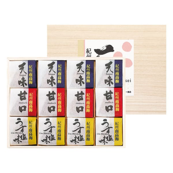 紀州南高梅 三景12粒（包装済） 2158838
