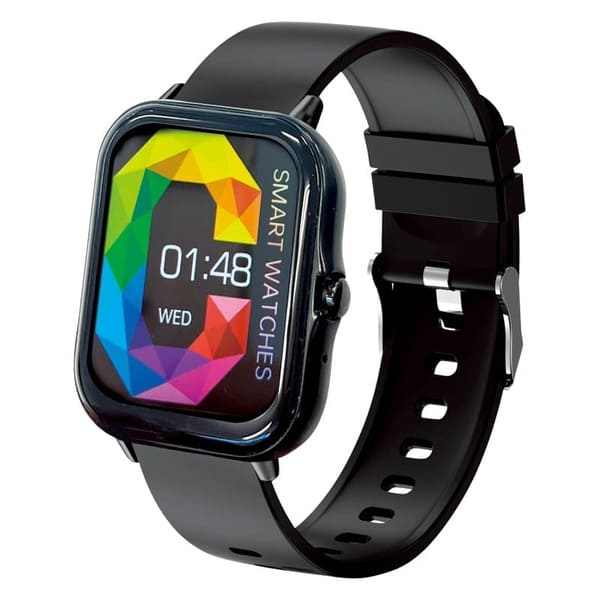 Rakuten - アリアス フルタッチ検温器付きスマートウォッチ WW23007-BK