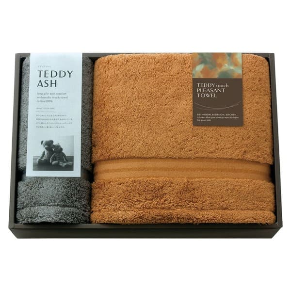 Rakuten - TEDDY ASH〈テディアッシュ〉 もふもふタッチ バス1P・ハンドタオル1P 80030