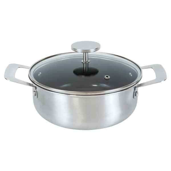 Rakuten - グレイス IH対応セラミック加工両手鍋20cm MB-3639