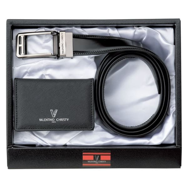 ヴァレンチノクリスティー スマートロックベルト&名刺入セット VCS-01