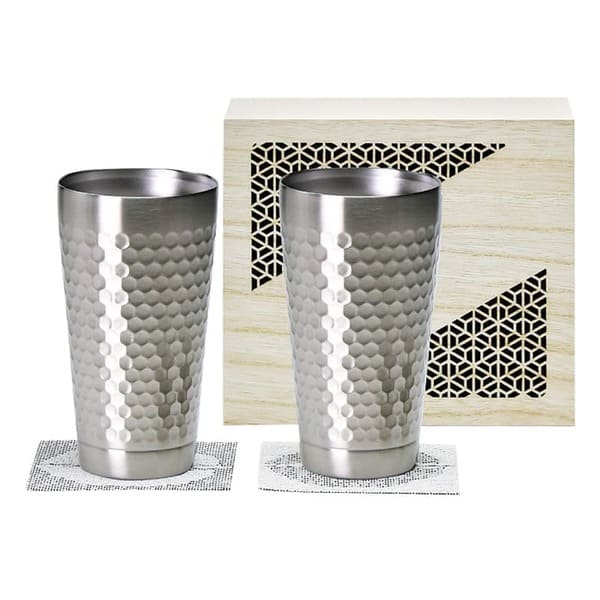 TUCHIME 2層タンブラーペア木箱入 CTHM-05-KI