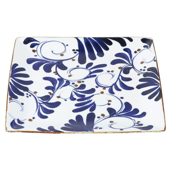 波佐見焼 karakusa 角プレート大 14501