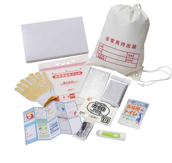 防災用具 - 非常持出しセット CL26-10