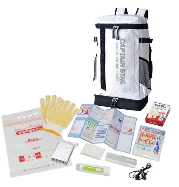 Disaster Prevention Sets - リュック　防災セット10点 CS25-10