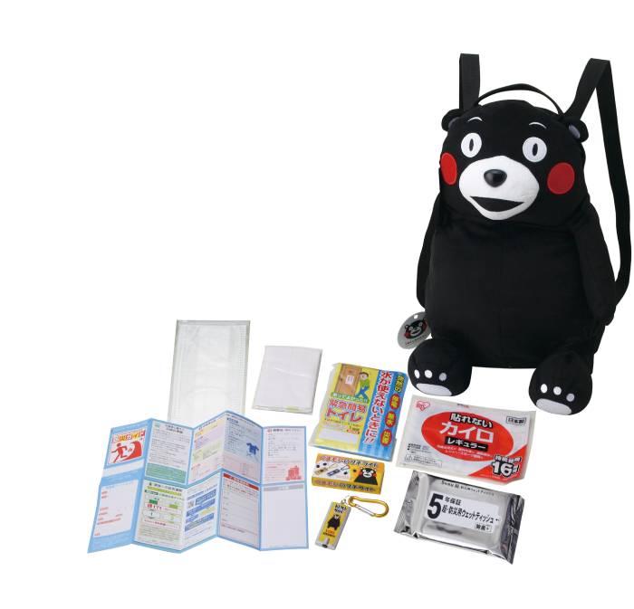くまモンの非常持出しリュックセット KM-8