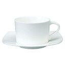 【NARUMI】 【ナルミ】 ボーンチャイナ スタイルズ（スクエア） ティー・コーヒー碗皿（1客） 50481-21521