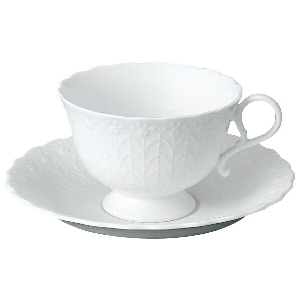 【NARUMI】 【ナルミ】 ボーンチャイナ シルキーホワイト ティー・コーヒー碗皿（1客） 9968-20223p