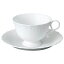 【NARUMI】 【ナルミ】 ボーンチャイナ シルキーホワイト ティー・コーヒー碗皿(1客) 9968-20223p