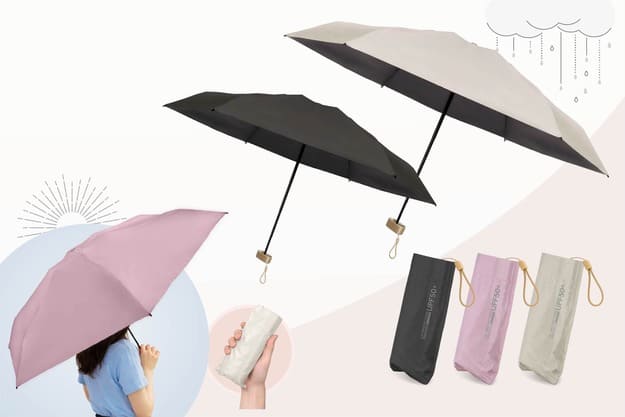 Rakuten - ハック UPF50+ 晴雨兼用 折りたたみ傘 5467