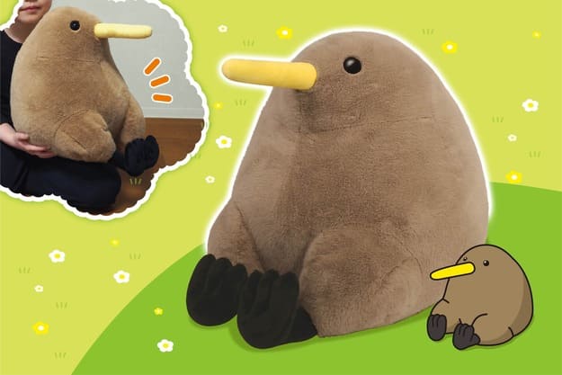 ハック ちょこんとおすわりキューイちゃん35cm 5691