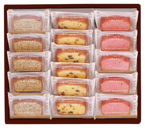 井桁堂 アーモンドリッチパウンド16個入 20号