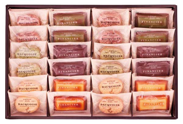 井桁堂 自家挽きアーモンドのガトーセレクション 24個入 30号