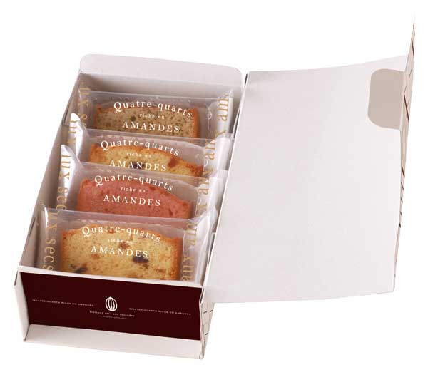 井桁堂 アーモンドリッチパウンド4個入 00186