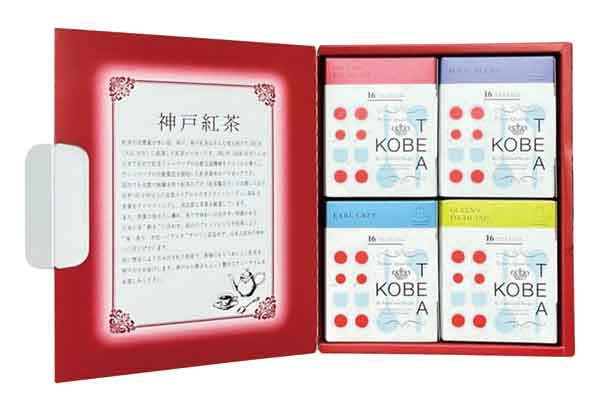 神戸紅茶 生紅茶4種詰め合わせギフト 761121