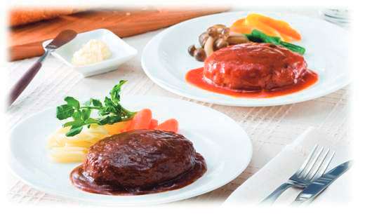 【送料込み・産地直送】直火厨房荒挽ハンバーグ