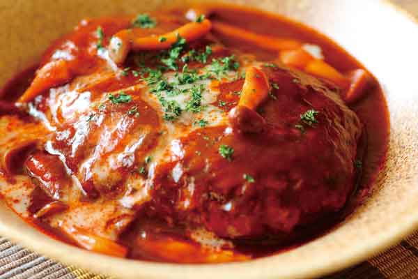 【送料込み・産地直送】鹿児島黒牛の 煮込みハンバーグ