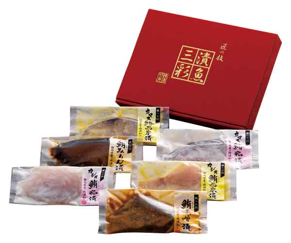 【送料込み・産地直送】漬魚三彩