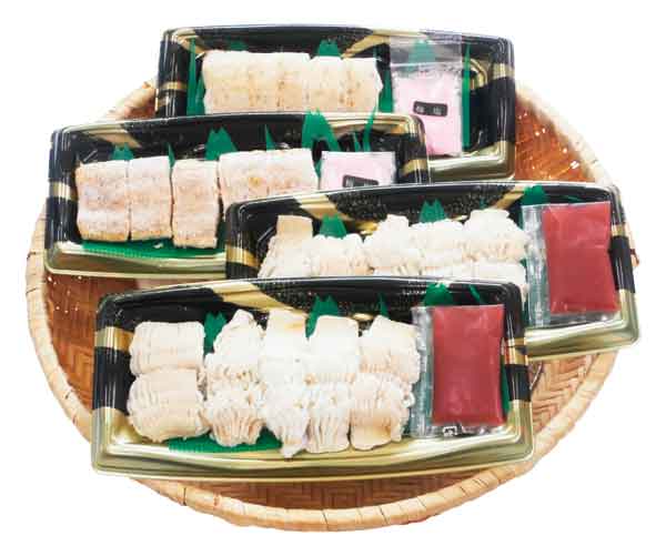 いっつここの【送料込み・産地直送】徳島「吟月」はも湯引きと炙り詰合せ｜アングル2