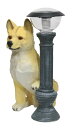 ソーラーライト付柴犬タロー L-675