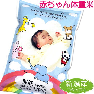【令和4年産 新米】出産内祝い 体重米 一律価格（4200gまで3290円） マイだっこ コシイブキ 送料無料 名入れ お米 ギフト 誕生祝い 誕生米 出産祝い お返し 内祝い 出生体重米 赤ちゃん米 赤ちゃん体重米 米だっこ 抱っこ まいだっこ マイダッコ 出生米 お米ギフト