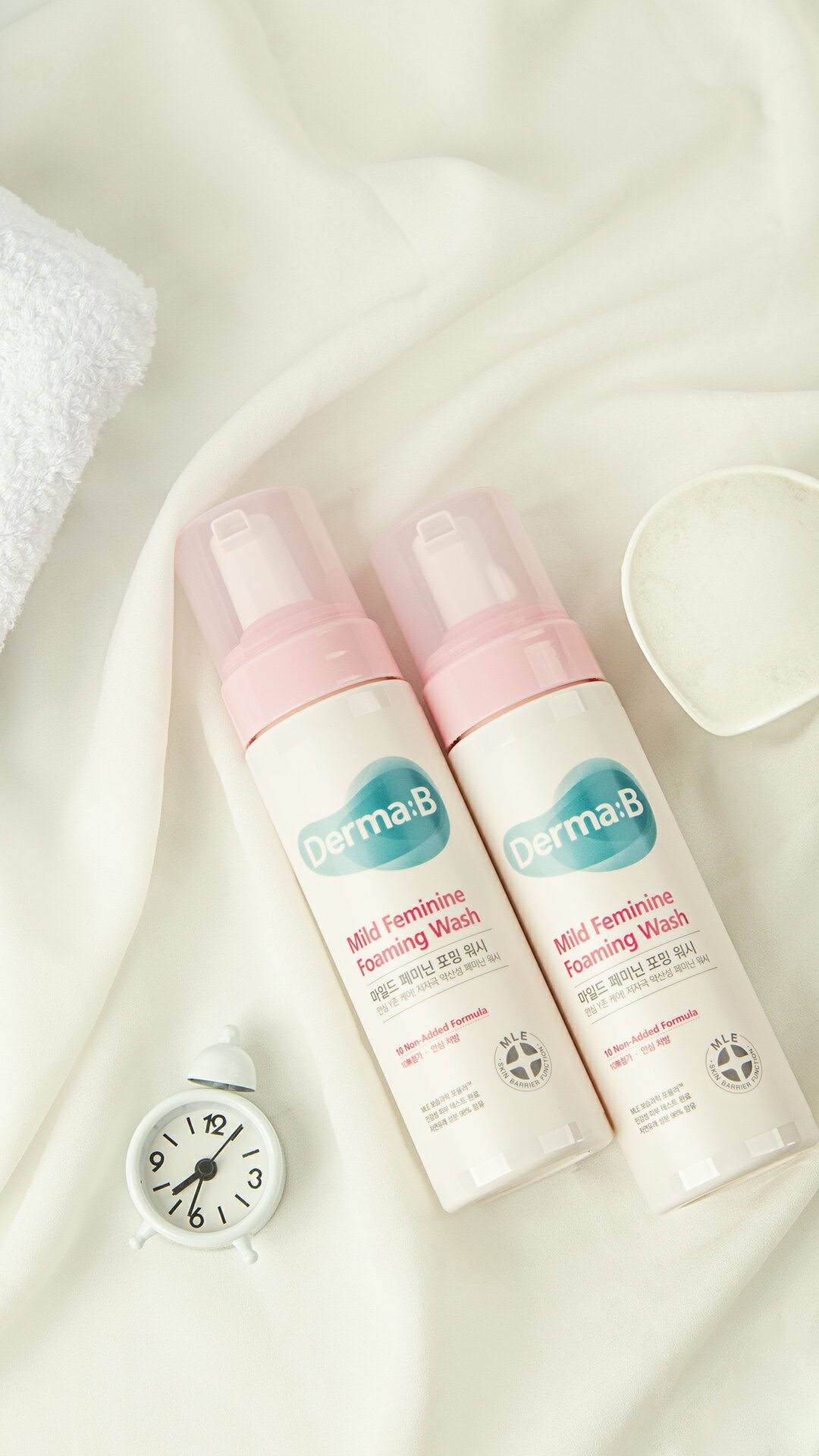 【公式ストア・日本国内発送】ダーマB マイルドフェミニンフォーミングウォッシュ 200ml デリケートゾーンウォッシュ ダーマB 保湿 弱酸性 VIOケア ふんわり かゆみ