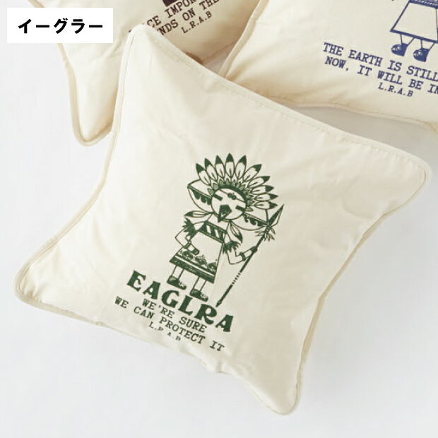 イラスト クッションカバー 45×45cm用 クッション イラスト ネイティブ アメリカン 動物 ネイティブ柄 インテリア 生地 エスニック 在庫処分 座布団カバー