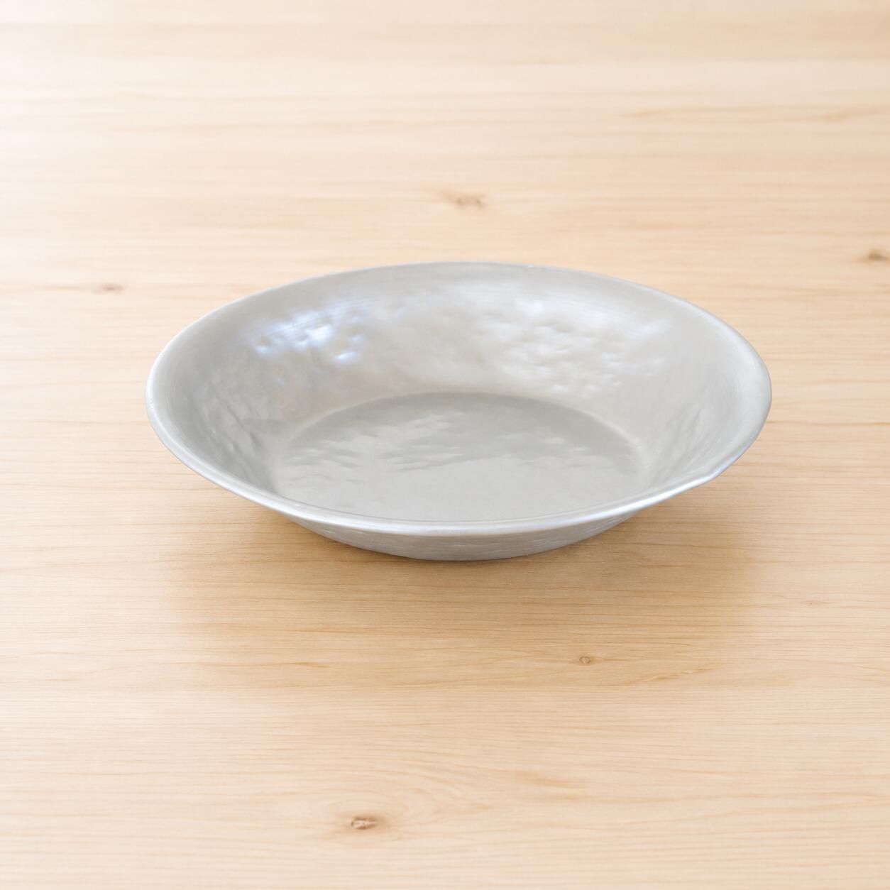 【新発売】ITSUKIYA銀凪　17.5cm　シルバー　アンティーク【訳あり】ヘラ加工　ア...
