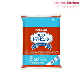 国産トマト100％使用トマトピューレー3kg カゴメ