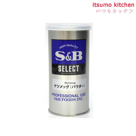 【送料無料】でお得なまとめ買いをご希望される方はこちら甘く刺激的な香りで、肉料理や乳製品と相性の良いスパイスです。また、加熱すると刺激的な香りが弱まり、甘さが引き立つため焼き菓子にもよく合います。 ●内容量：100g 原材料 ナツメッグ 添加物 ー 販売者 エスビー食品 最終加工地 日本 賞味期限 1ヶ月以上 保存方法 直射日光、高温多湿を避けて保存してください。 調理方法 ー&nbsp; &nbsp; 栄養成分表示（100gあたり） エネルギー（kcal） 535 たんぱく質（g） 6.4 脂質（g） 35 炭水化物（g） 48.7 食塩相当量（g） 0.01 &nbsp; アレルギー表示 　卵 &nbsp; 　乳成分 &nbsp; 　小麦 &nbsp; 　そば &nbsp; 　落花生 &nbsp; 　えび &nbsp; 　かに &nbsp; 　あわび &nbsp; 　いか &nbsp; 　いくら &nbsp; 　鮭 &nbsp; 　さば &nbsp; 　魚介類 &nbsp; 　オレンジ &nbsp; 　キウイフルーツ &nbsp; 　もも &nbsp; 　りんご &nbsp; 　バナナ &nbsp; 　牛肉 &nbsp; 　鶏肉 &nbsp; 　豚肉 &nbsp; 　クルミ &nbsp; 　大豆 &nbsp; 　マツタケ &nbsp; 　山芋 &nbsp; 　ゼラチン &nbsp; 　カシューナッツ &nbsp; 　ごま &nbsp; 　アーモンド &nbsp; *　itsumo kitchen からのお願い　* itsumo kitchen では、最新の商品の原材料表示、栄養成分表示、アレルゲン表示をサイト上に記載させて頂いておりますが、仕入先様の商品リニューアル等の関係で変更になることが御座います。 弊社でも随時更新を行っておりますが、ご購入者様がご使用になる前にも、お届けさせて頂きました商品のパッケージを必ずご確認して頂くようお願い致します。 いつもご利用頂きまして、有難う御座います。