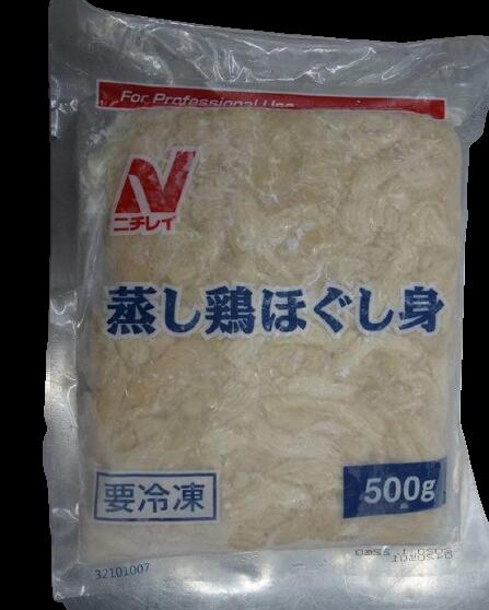 ＜冷凍＞ 24605 蒸し鶏ほぐし身 500g ニチレイフーズ itsumo-kitchen-10001923 itsumo kitchen サンプル画像2