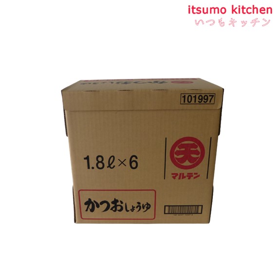 【送料無料】こいくちかつおしょうゆ 1.8Lx6本 HP詰 日本丸天醤油 itsumo-kitchen-10004009 itsumo kitchen サンプル画像2
