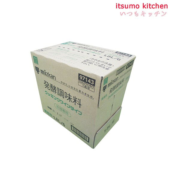 【送料無料】発酵調味料クッキング ワインタイプ 1.8Lx6本 ミツカン