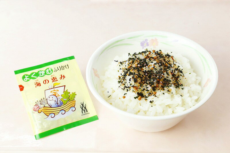 【送料無料】よくかむふりかけ 海の恵み (1.3gx40)x25袋 三島食品 itsumo-kitchen-10003525 itsumo kitchen サンプル画像2