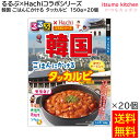 「るるぶ×Hachiコラボシリーズ」はこちらをクリック 甘辛いコチュジャンをベースに、ごま油の風味を効かせ、りんごや玉ねぎの甘みがたっぷり溶け込んだタレと鶏肉や野菜などの具材を合わせたタッカルビです。角切りチーズ入り。※本品は日本国内製造品です。 ●内容量：150gx20個 原材料 野菜（玉ねぎ、人参）、鶏肉（国産）、チーズ、コチュジャン、砂糖、還元水あめ、りんごペースト、ごま油、にんにくペースト、米発酵調味料、しょうゆ、はちみつ、食塩、しょうがペースト、唐辛子／増粘剤（加工でん粉）、調味料（アミノ酸等）、酸味料、（一部に小麦・乳成分・ごま・大豆・鶏肉・りんごを含む） 添加物 増粘剤（加工でん粉）、調味料（アミノ酸等）、酸味料 販売者 ハチ食品 最終加工地 日本 賞味期限 1ヶ月以上 保存方法 直射日光を避け、湿気が少なく涼しい場所で保存してください。 調理方法 &nbsp; 栄養成分表示（1袋(150g)あたり） エネルギー（kcal） 170 たんぱく質（g） 8.0 脂質（g） 6.2 炭水化物（g） 20.6 食塩相当量（g） 2.9 &nbsp; アレルギー表示 　卵 　乳成分 ● 　小麦 ● 　そば &nbsp; 　落花生 &nbsp; 　えび &nbsp; 　かに &nbsp; 　あわび &nbsp; 　いか &nbsp; 　いくら &nbsp; 　鮭 &nbsp; 　さば 　魚介類 &nbsp; 　オレンジ 　キウイフルーツ &nbsp; 　もも &nbsp; 　りんご ● 　バナナ 　牛肉 　鶏肉 ● 　豚肉 　クルミ &nbsp; 　大豆 ● 　マツタケ &nbsp; 　山芋 &nbsp; 　ゼラチン 　カシューナッツ &nbsp; 　ごま ● 　アーモンド &nbsp; &nbsp;*　itsumo kitchen からのお願い　* itsumo kitchen では、最新の商品の原材料表示、栄養成分表示、アレルゲン表示をサイト上に記載させて頂いておりますが、仕入先様の商品リニューアル等の関係で変更になることが御座います。 弊社でも随時更新を行っておりますが、ご購入者様がご使用になる前にも、お届けさせて頂きました商品のパッケージを必ずご確認して頂くようお願い致します。 いつもご利用頂きまして、有難う御座います。