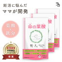 葉酸サプリ 無添加 17種 産婦人科医推奨 命の葉酸 ベータカロテン不使用 飲みやすい3mmサイズ 妊活 葉酸サプリ 妊活サプリ 葉酸 産前 産後 生理不順 3個セット 360粒 (1袋120粒) 一日4粒目安