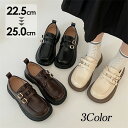 ダブルストラップ ローファー 厚底 疲れない ラウンドトゥ シューズ 靴 レディース シンプル おしゃれ 美脚 履きやすい ローファーシューズ カジュアル かわ...