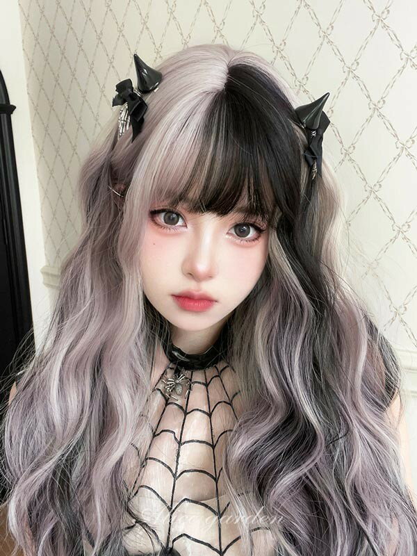 ウィッグ メッシュ レディース フルウィッグ ロング 巻き髪 前髪あり 可愛い かわ...