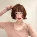 フルウィッグ ショート レディース ハロウィン ふんわり前髪 前髪あり 原宿風 かつら ぱっつん前髪 コスプレ 可愛い コスチューム 仮装 大人用 日常使い イ...